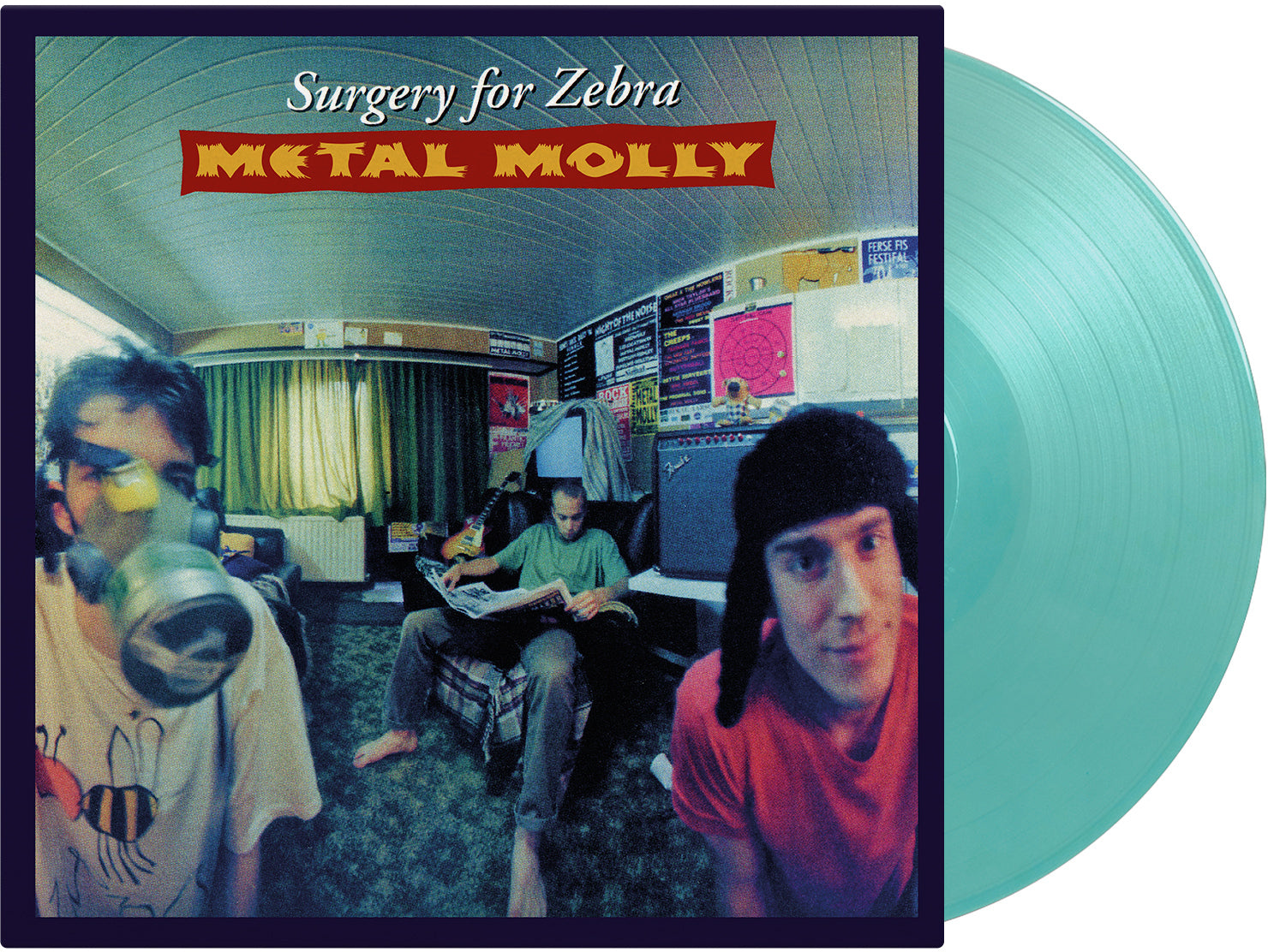 Surgery For Zebra - Limited 180-Gram Turquoise Colored Vinyl