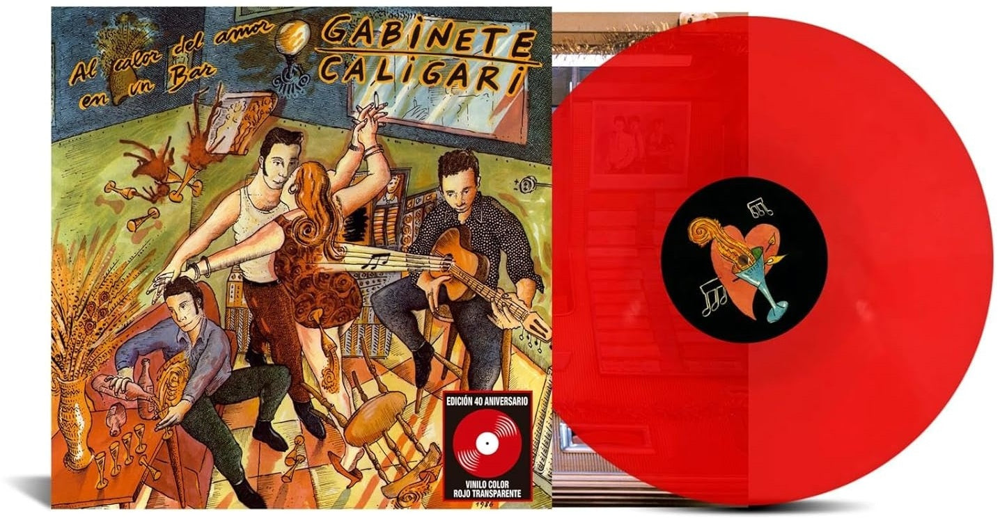 Al Calor Del Amor En Un Bar - Red Transparent Vinyl
