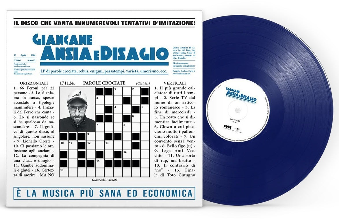 Ansia E Disagio - Blue Vinyl