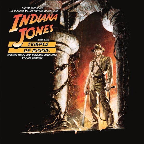 Indiana Jones & The Temple Of Doom (Original Soundtrack) - Limited Orange Colored Vinyl