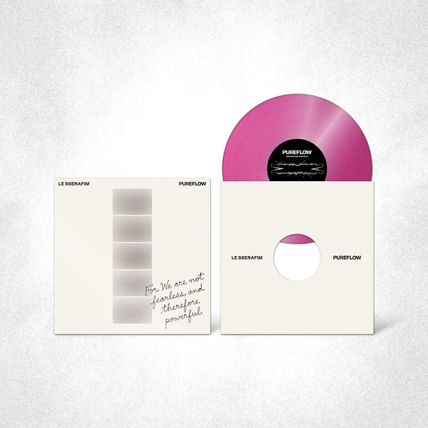 2nd Studio Album 'PUREFLOW' pt.1 Vinyl [Hot Pink Glitter ver.]