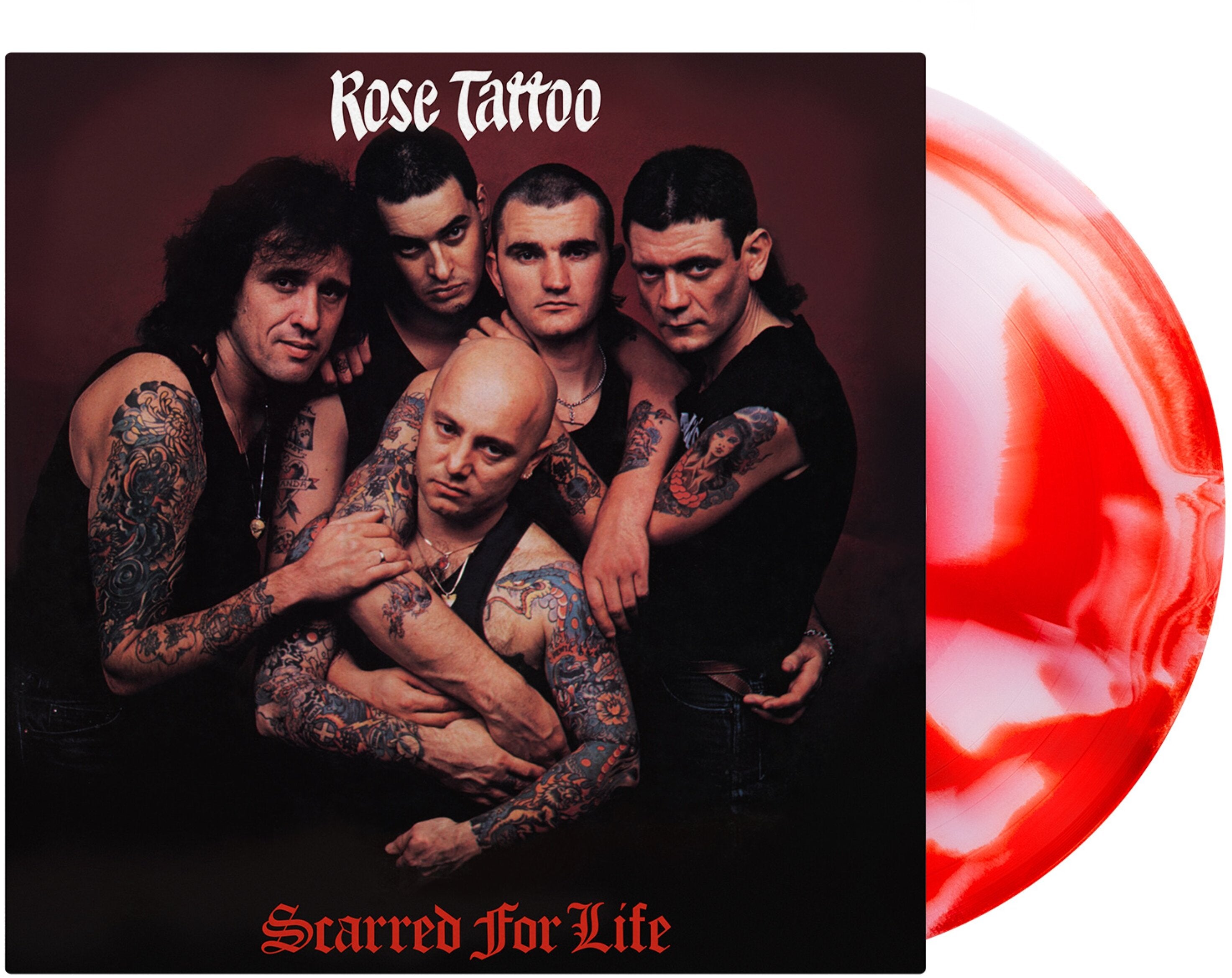 Scarred For Life - Limited 140-Gram Red & White Swirl Colored Vinyl