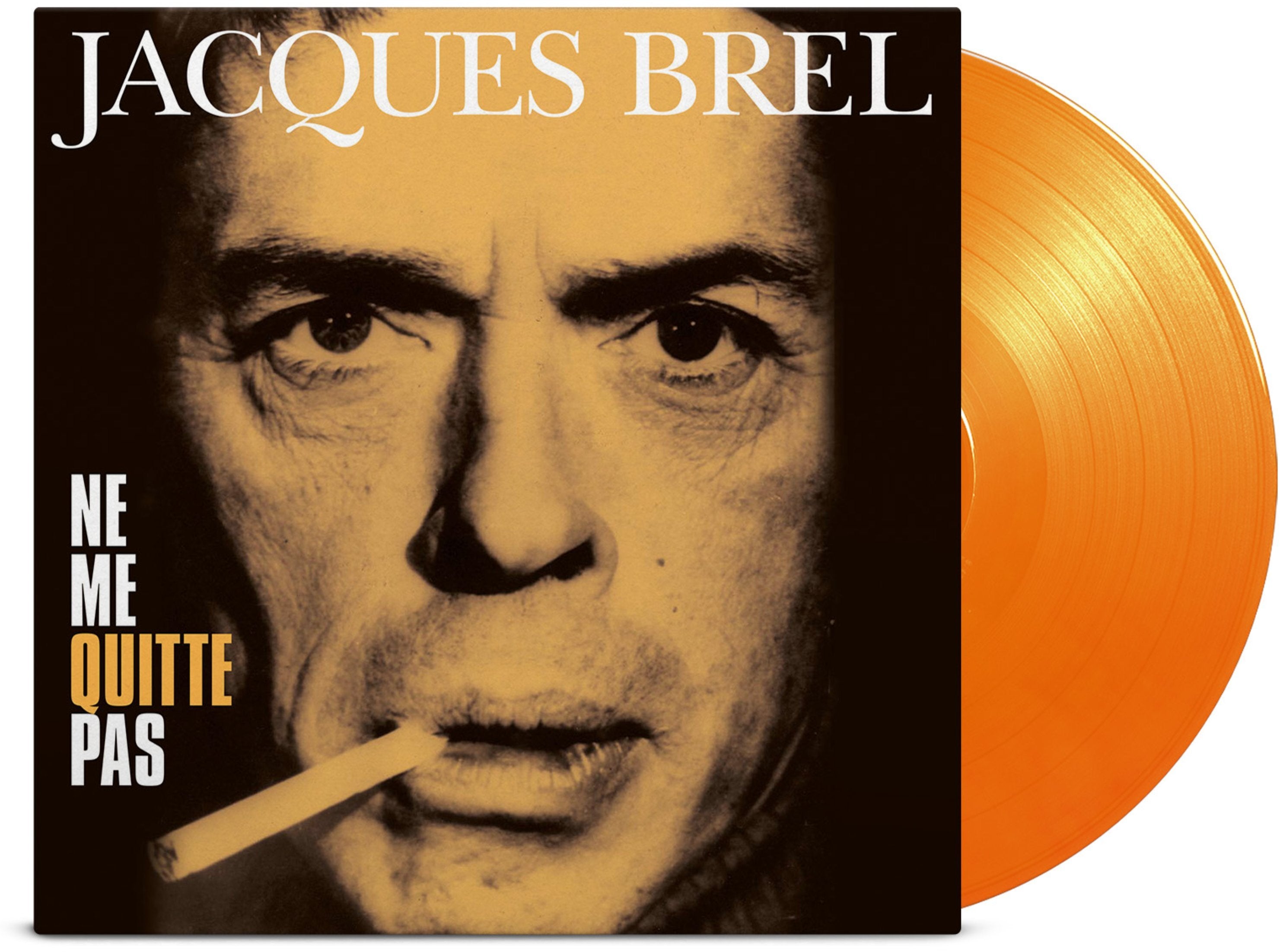 Ne Me Quitte Pas - Yellow & Orange Marble Vinyl
