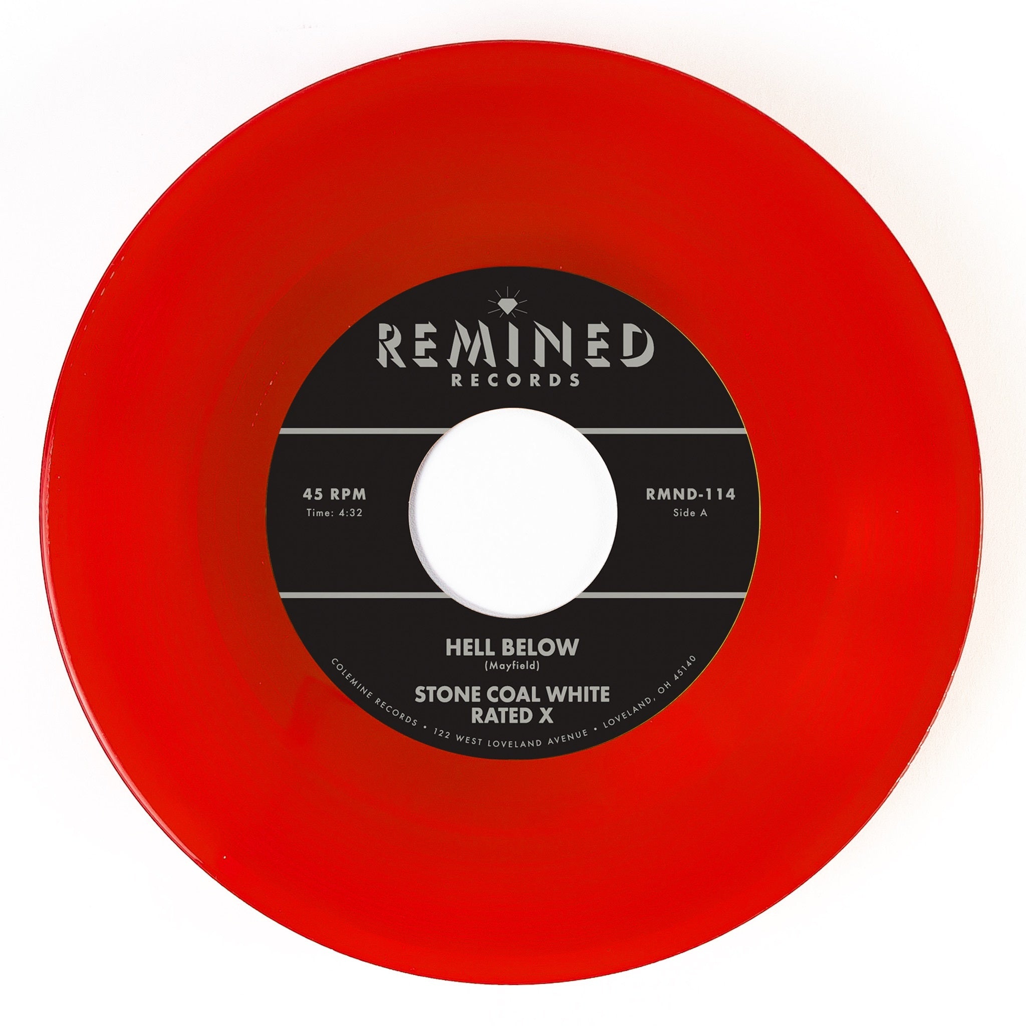 Hell Below / Free - Clear Orange/Red