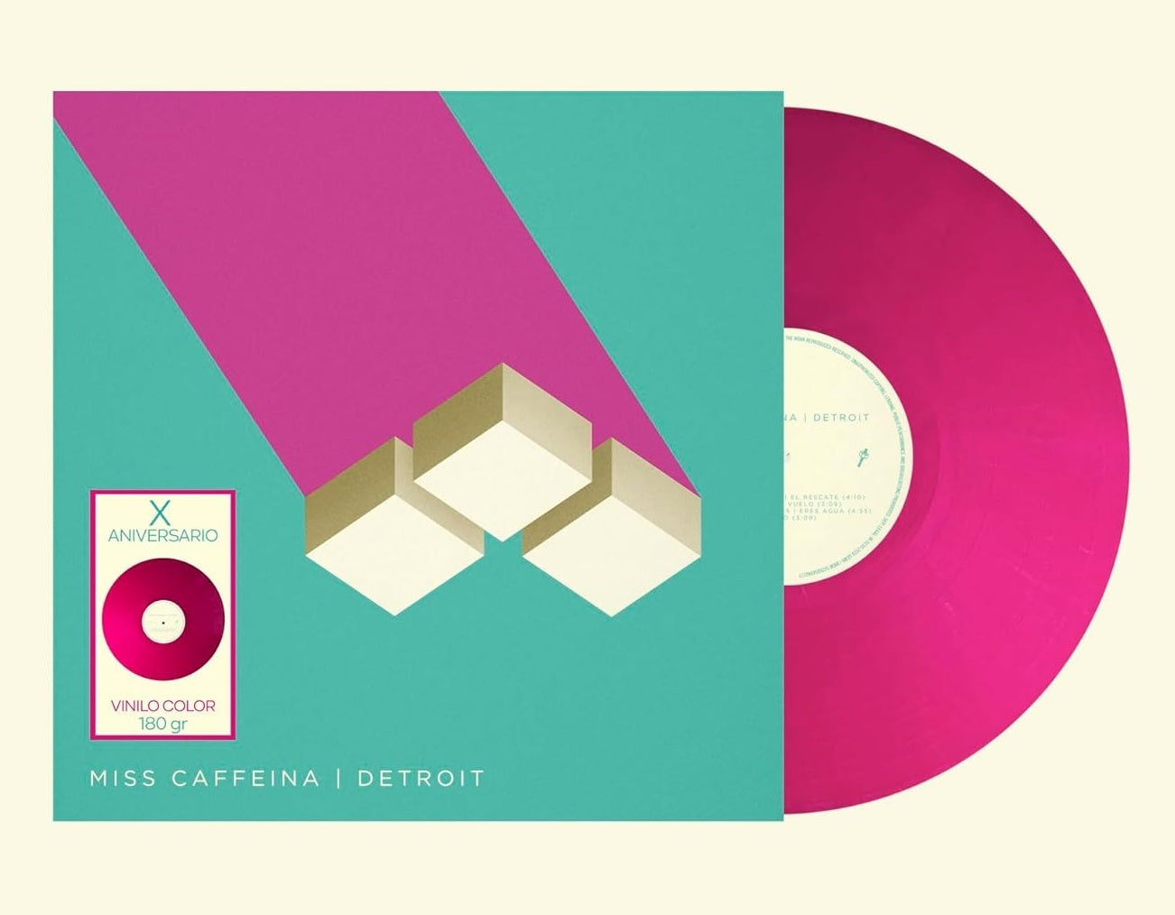 Detroit X Aniversario - Purple Marble Vinyl