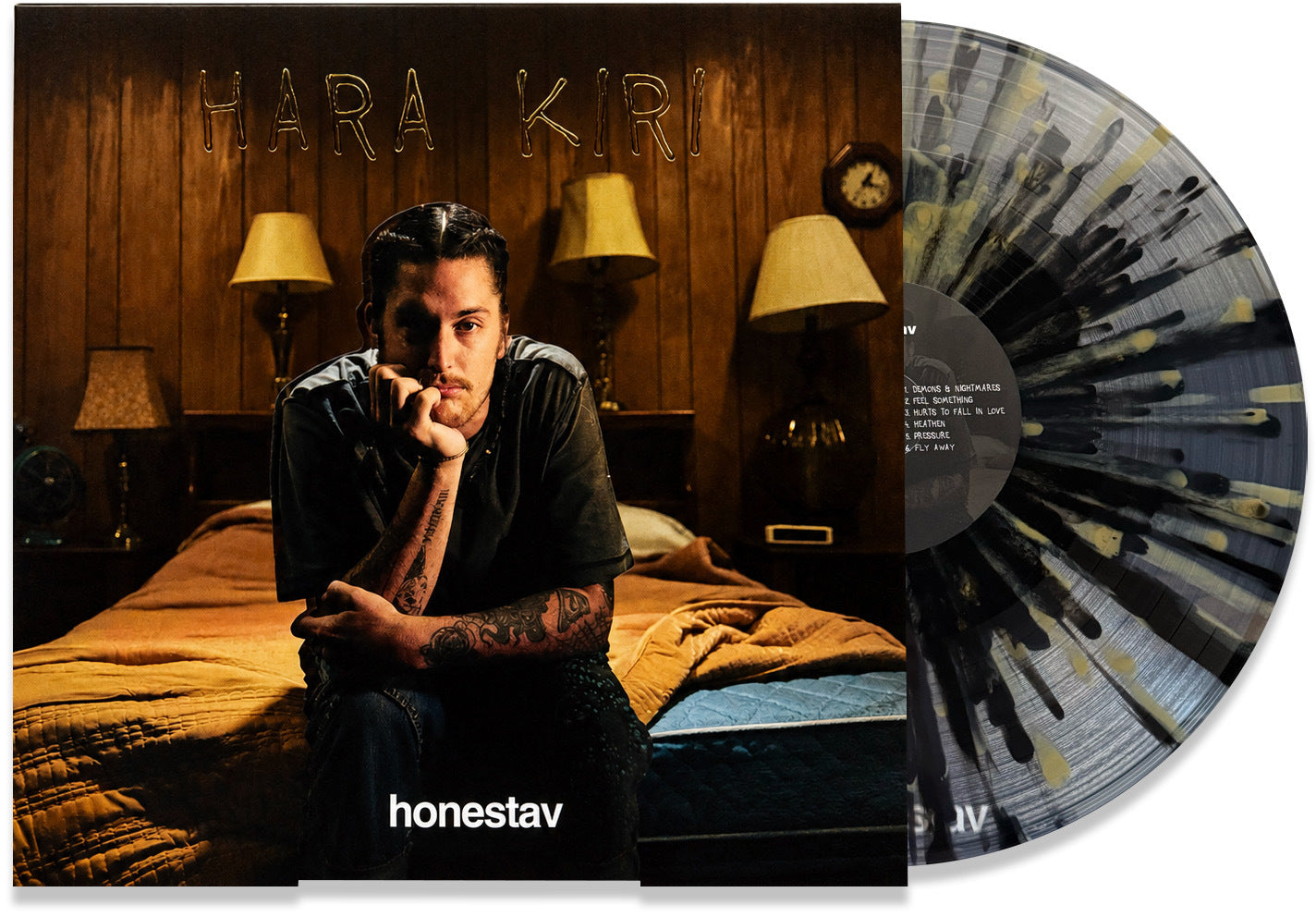 Hara-Kiri - Black/Gold Splatter