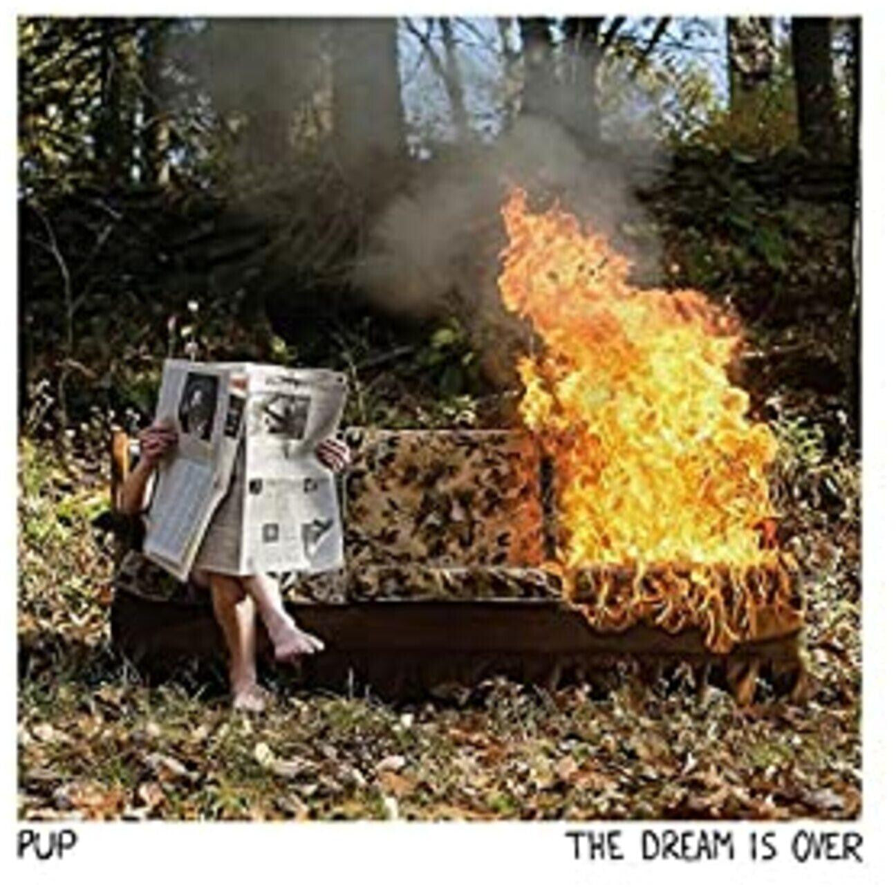 Dream Is Over - Clear W/ Red & Orange Swirl Vinyl