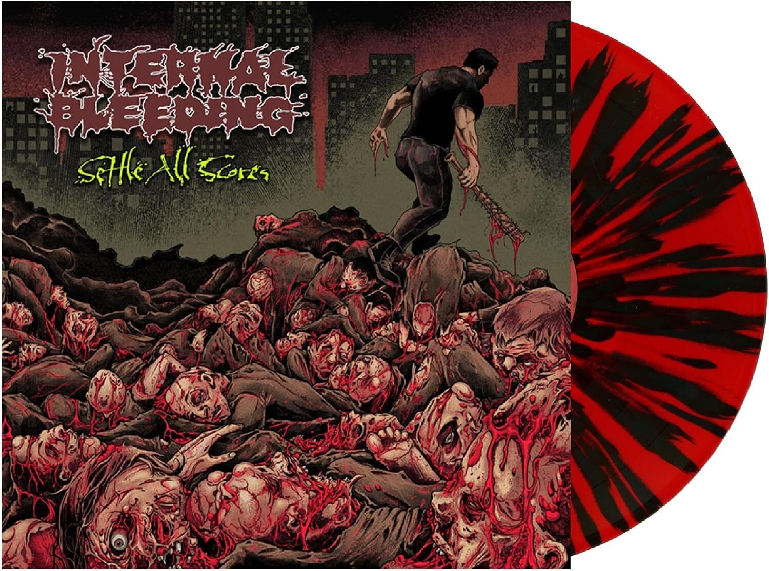 Settle All Scores - Red & Black Splatter Vinyl