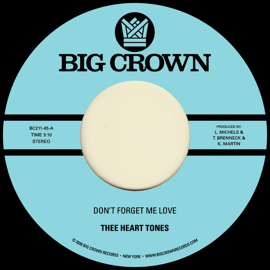 Don't Forget Me Love B/W Sing Your Song