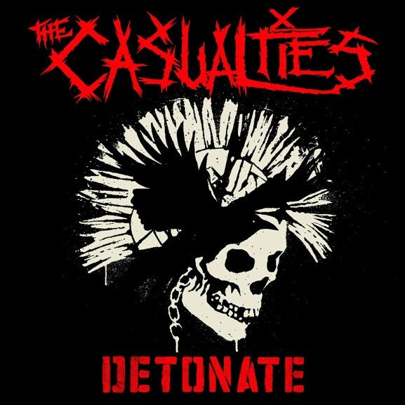 Detonate - Red & Black Splatter Vinyl