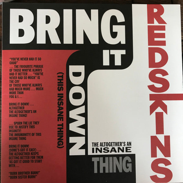 Bring It Down (This Insane Thing)