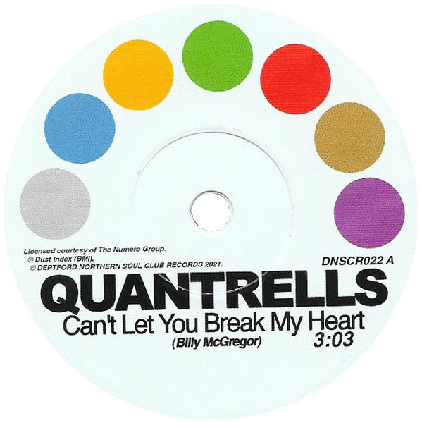 Can't Let You Break My Heart / I'm Not Ready For Love