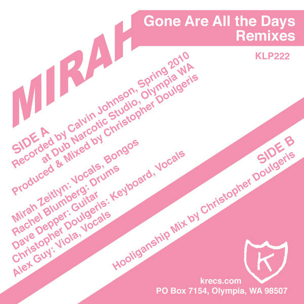 Gone Are All The Days [Single]