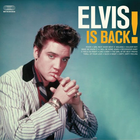 ELVIS IS BACK - LIMITED EDITION IN SOLID ORANGE COLORED VINYL