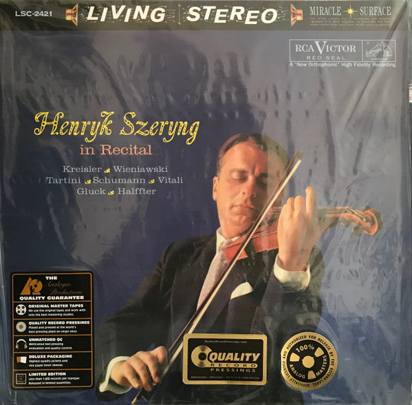 HENRYK SZERYNG IN RECITAL