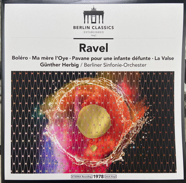 La Valse / Ma Mère l'Oye / Pavane Pour Une Infante Défunte / Bolero