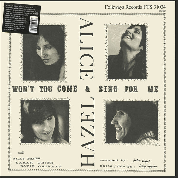 Won't You Come & Sing For Me?