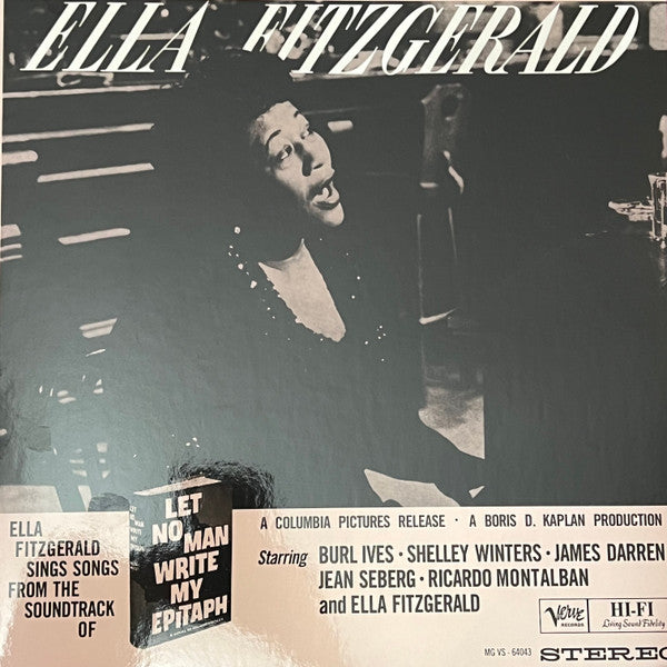 Ella Fitzgerald Sings Songs From Let No Man Write My Epitaph