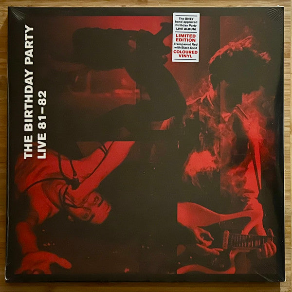 Live 81-82 - Transparent Red & Black Dust Colored Vinyl