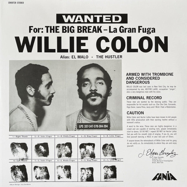 Wanted For: The Big Break - La Gran Fuga