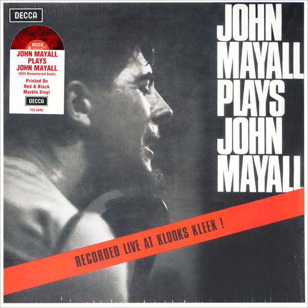 John Mayall Plays John Mayall (Recorded Live At Klooks Kleek!)