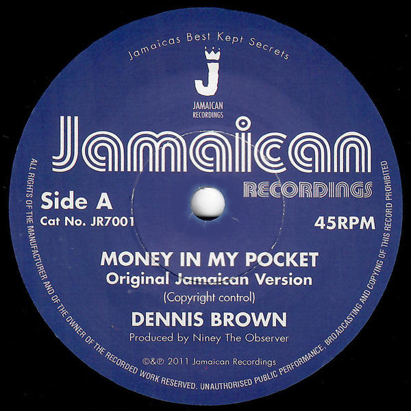 MONEY IN MY POCKET