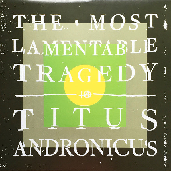 The Most Lamentable Tragedy