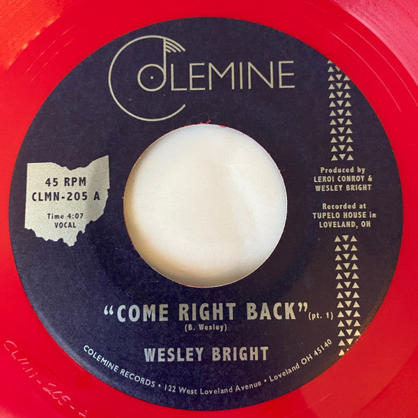 Come Right Back