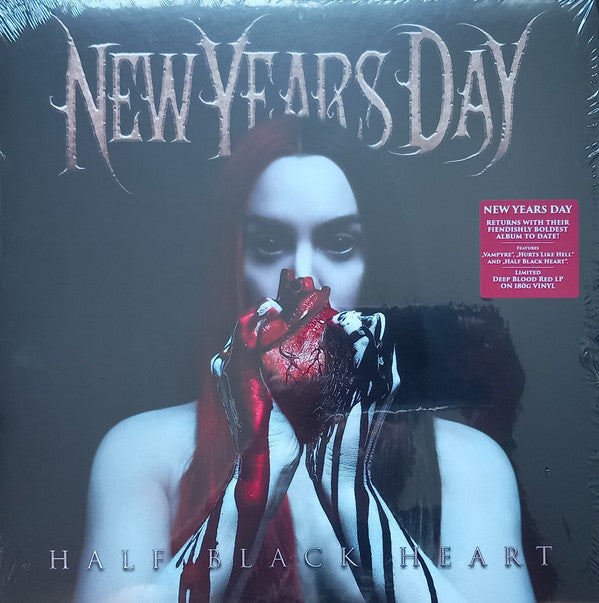 Half Black Heart - Ltd. Deep Blood Red LP