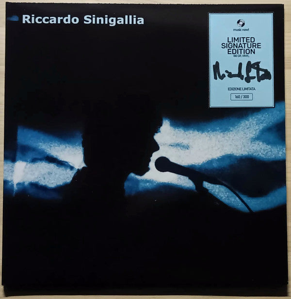 Riccardo Sinigallia - Limited Autographed 180-Gram Transparent Blue Colored Vinyl