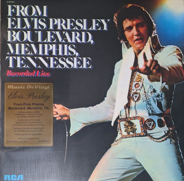 From Elvis Presley Boulevard, Memphis, Tennessee