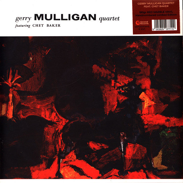 Gerry Mulligan Quartet - Transparent Red & Black Marble Colored Vinyl