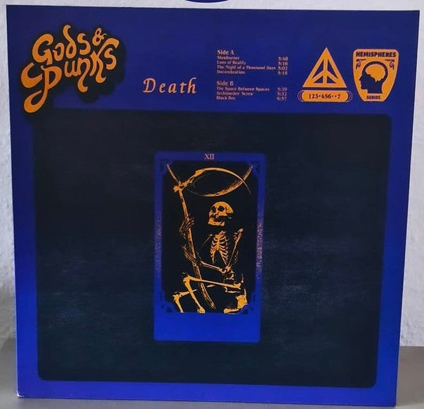 Death - Blue & Yellow Swirl Colored Vinyl