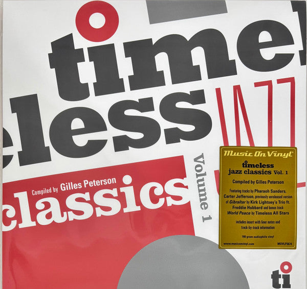 TIMELESS JAZZ CLASSICS VOL.1