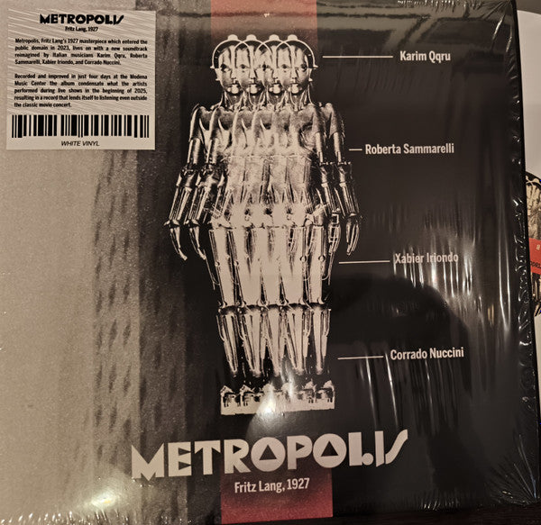 Metropolis (Original Soundtrack) - White Colored Vinyl