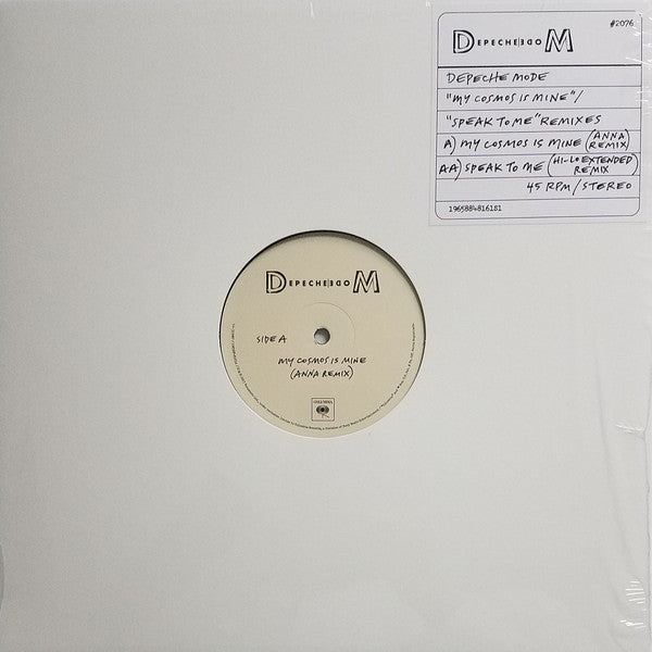 My Cosmos Is Mine / Speak To Me (Remixes)