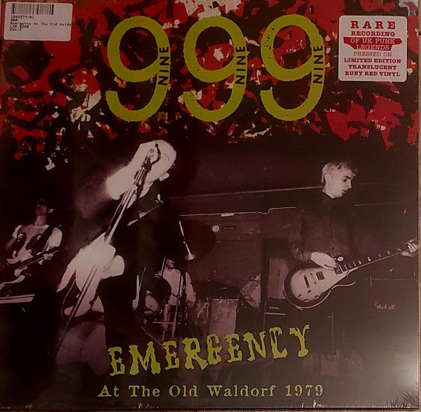 Emergency At The Old Waldorf 1979 (RUBY RED)