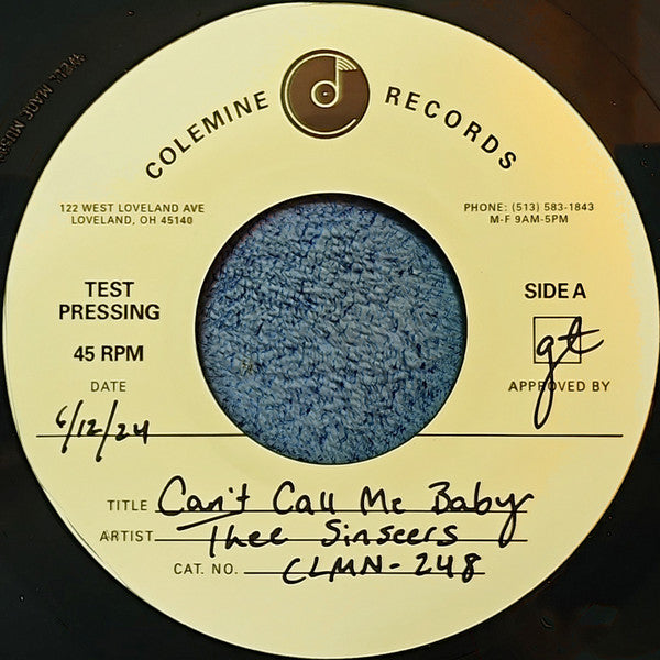 Can't Call Me Baby / Take A Chance