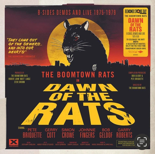 The Boomtown Rats in 'Dawn Of The Rats' (Demos, B-Sides And Live 1975-1979)