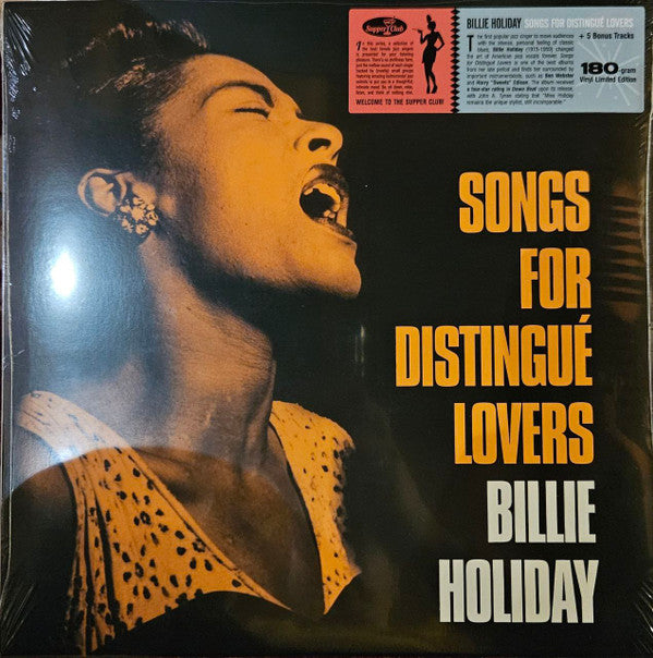 SONGS FOR DISTINGUE LOVERS