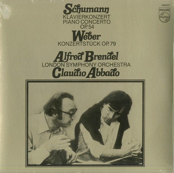 SCHUMANN PIANO CONCERTO IN A MINOR; WEBER: KONZERTSTUCK