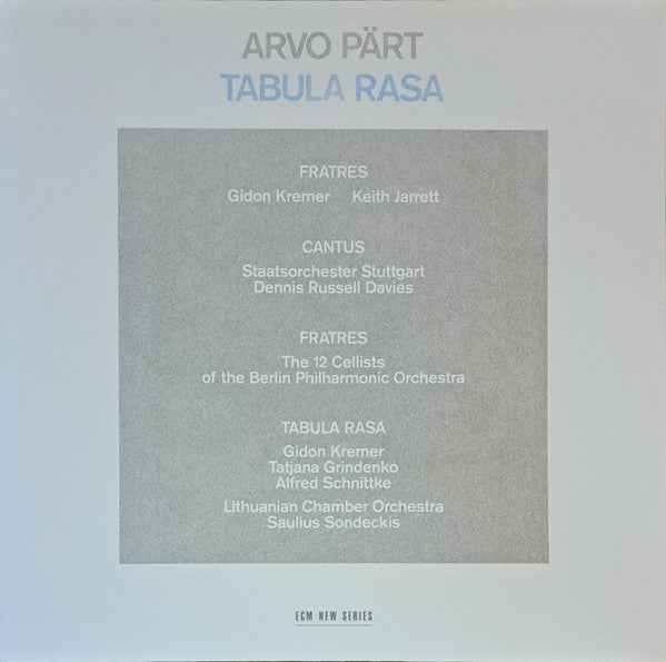 TABULA RASA
