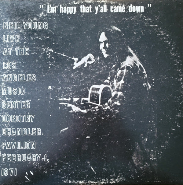 Dorothy Chandler Pavilion 1971 (I'm Happy That Y'All Came Down)