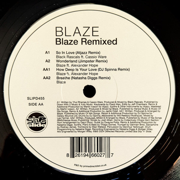 BLAZE REMIXED EP