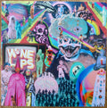 Super Mega Ultra - Limited Blue, White & Pink Swirl Colored Vinyl
