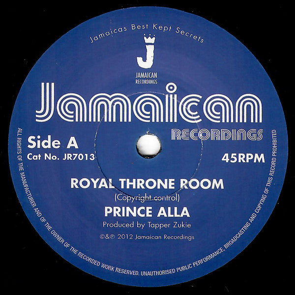 ROYAL THRONE ROOM/HAIL RASTAFARI