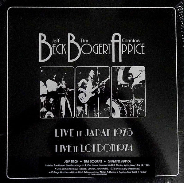 Beck, Bogert, & Appice Live In Japan | Live In London 1974