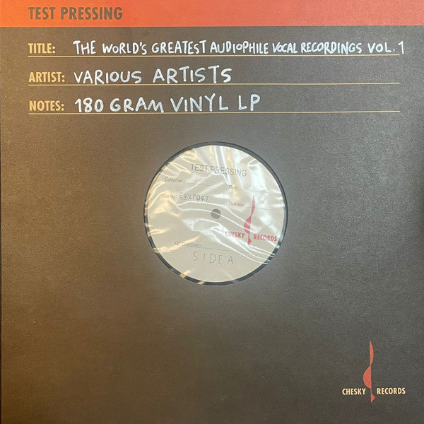 The World's Greatest Audiophile Vocal Recordings