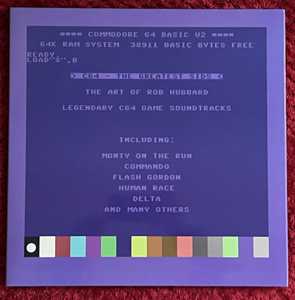 C64 GREATEST SIDS - THE ART OF ROB HUBBARD