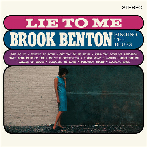 LIE TO ME : BROOK BENTON SINGING THE BLUES